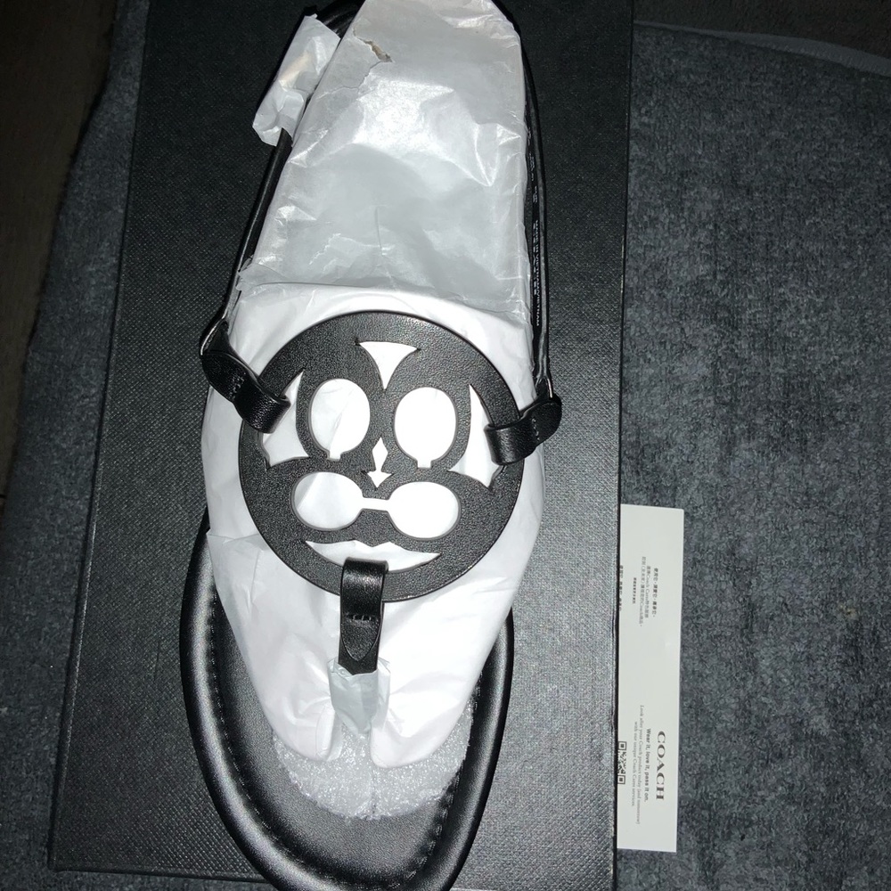 Coach Jaci Leather Sandals